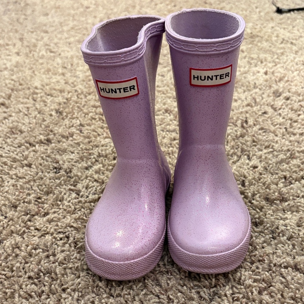 Hunter Light Purple Rain Boots